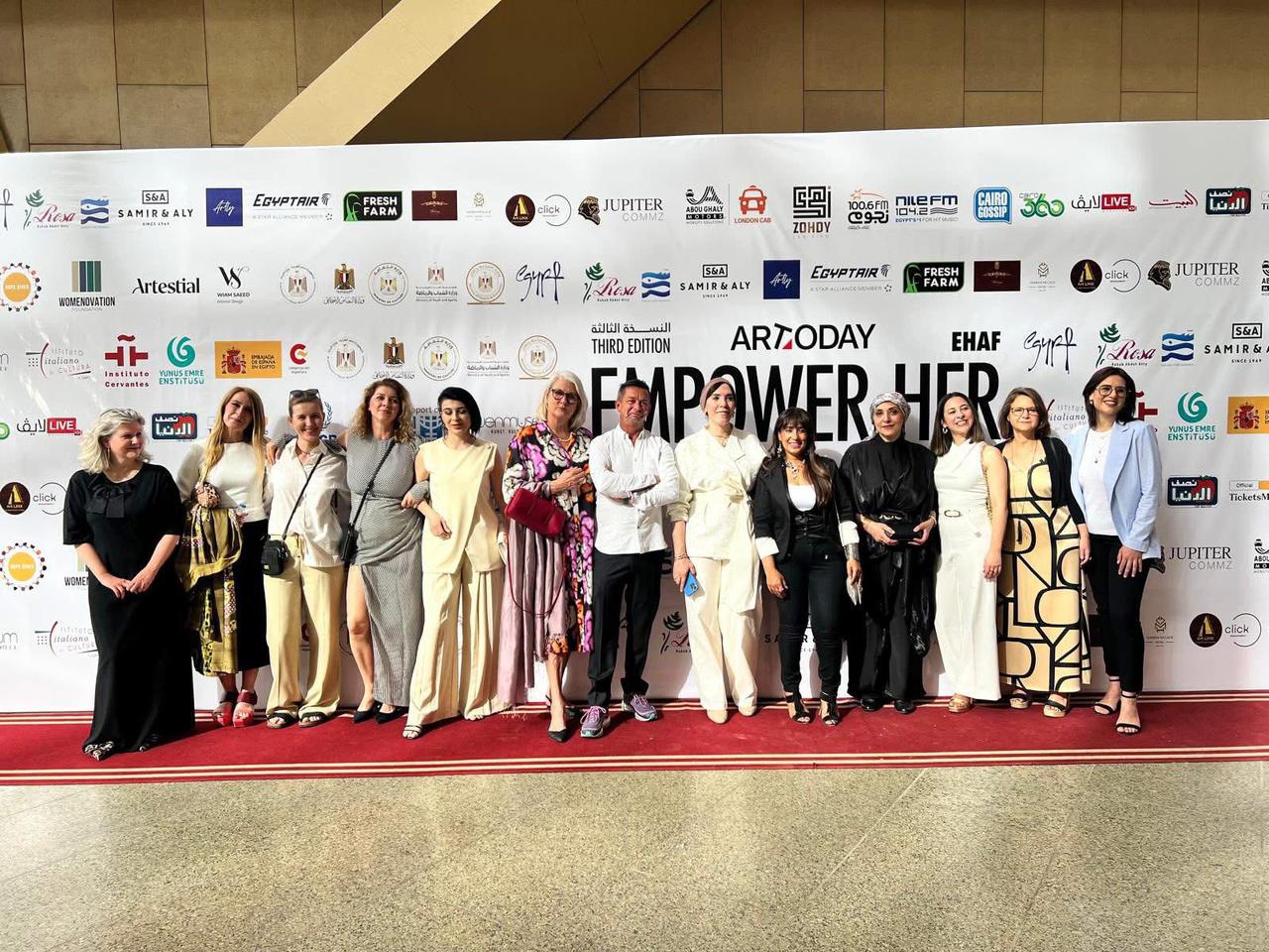 افتتاح مبهر للنسخة الثالثة من ملتقى "التمكين بالفن" بالمتحف المصري الكبير