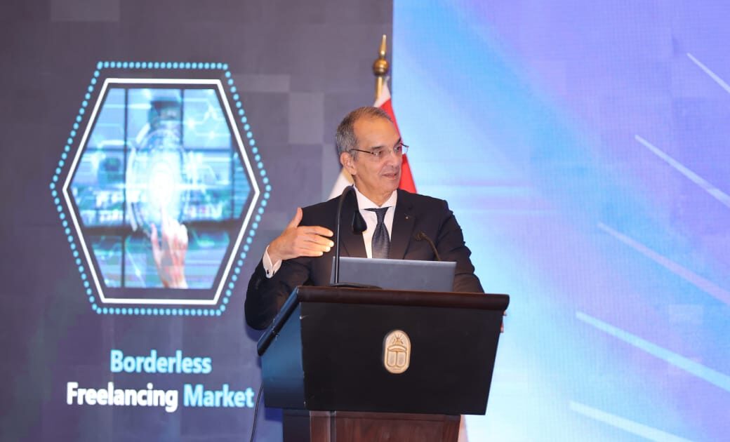 وزير الاتصالات خلال فعاليات منتدى قادة السياسات بين مصر والولايات المتحدة 2025