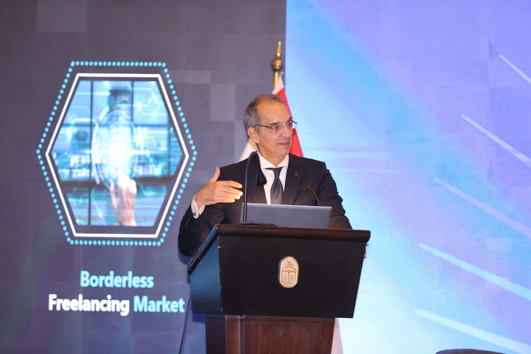 وزير الاتصالات خلال فعاليات منتدى قادة السياسات بين مصر والولايات المتحدة 2025