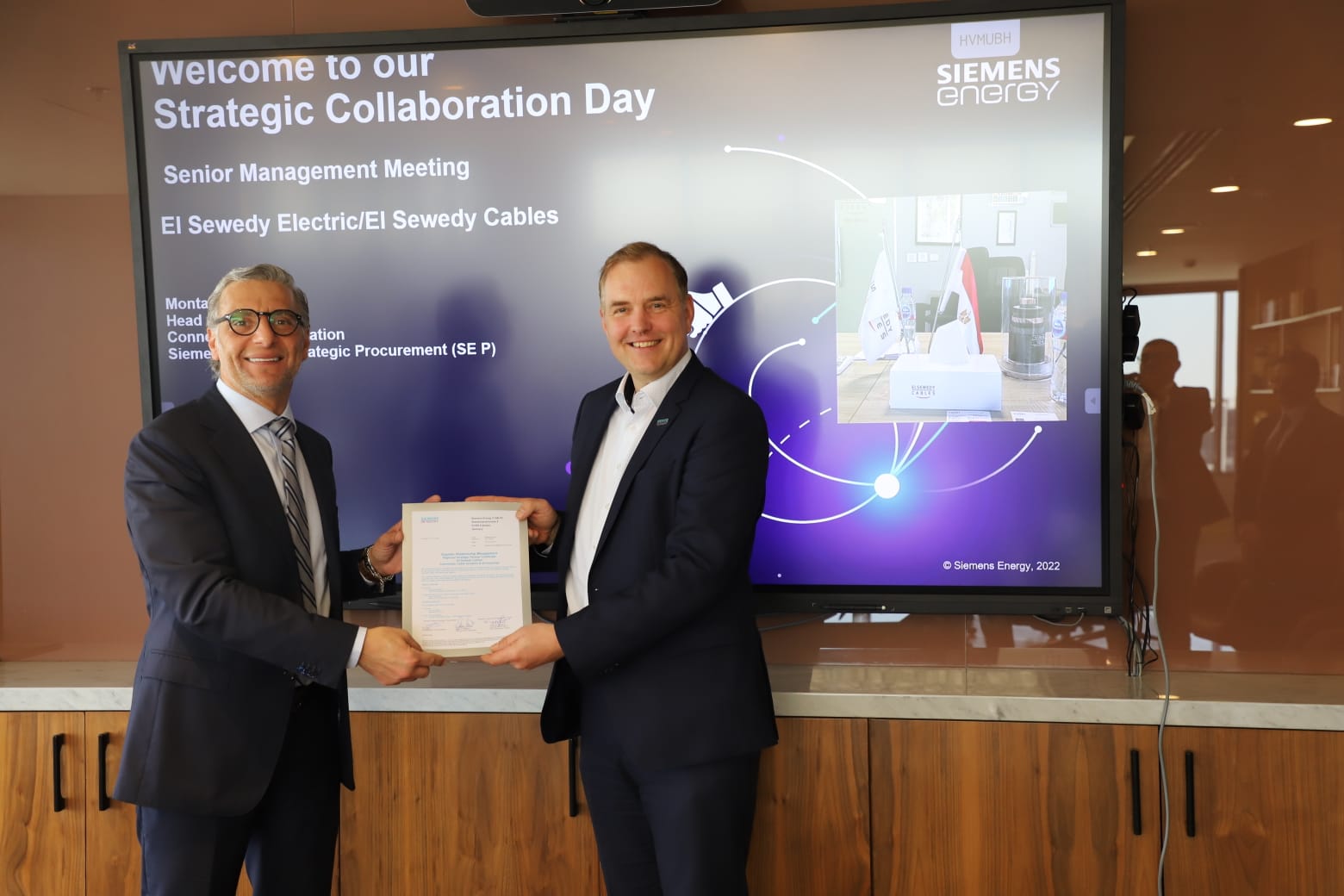 السويدي للكابلات – شريك استراتيجي إقليمي مع Siemens Energy