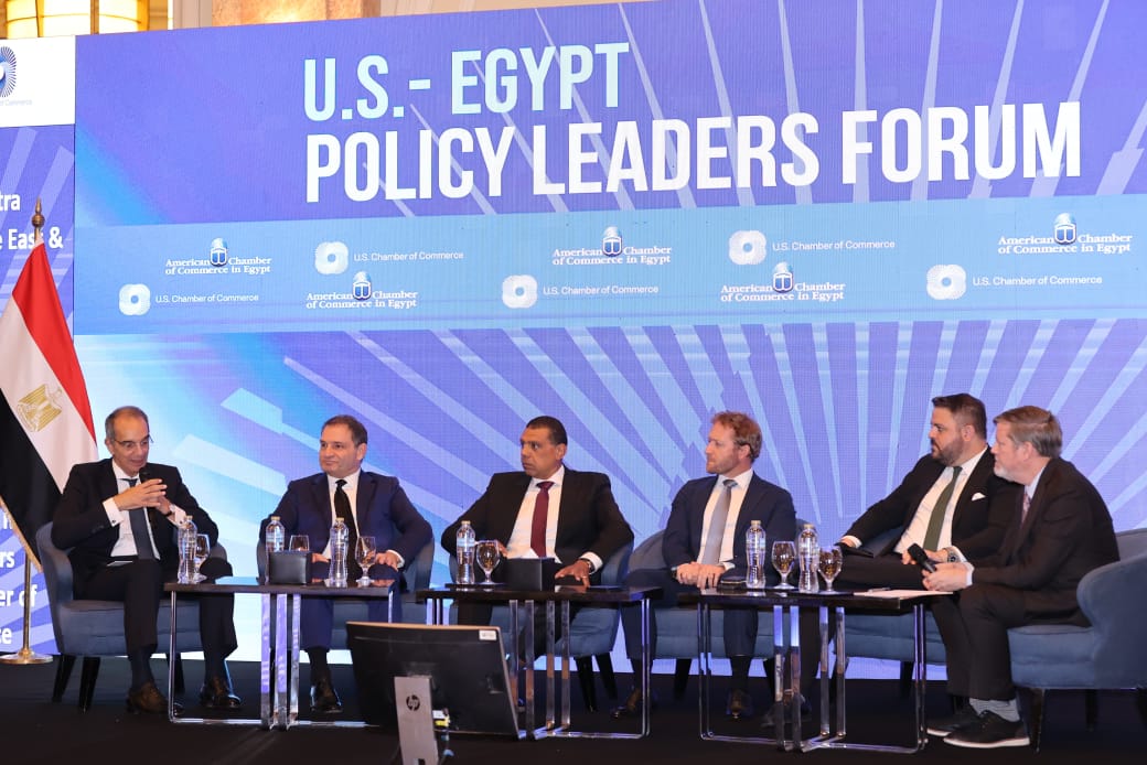 وزير الاتصالات خلال فعاليات منتدى قادة السياسات بين مصر والولايات المتحدة 2025    