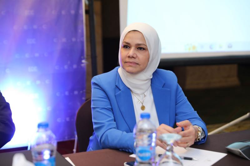 رشا عبد العال رئيس مصلحة الضرائب المصرية