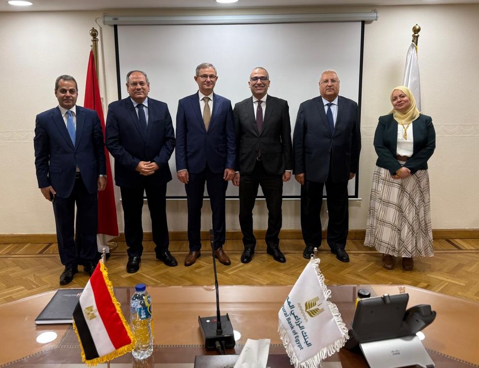 البنك الزراعي المصري يستقبل وزير زراعة جمهورية صربيا
