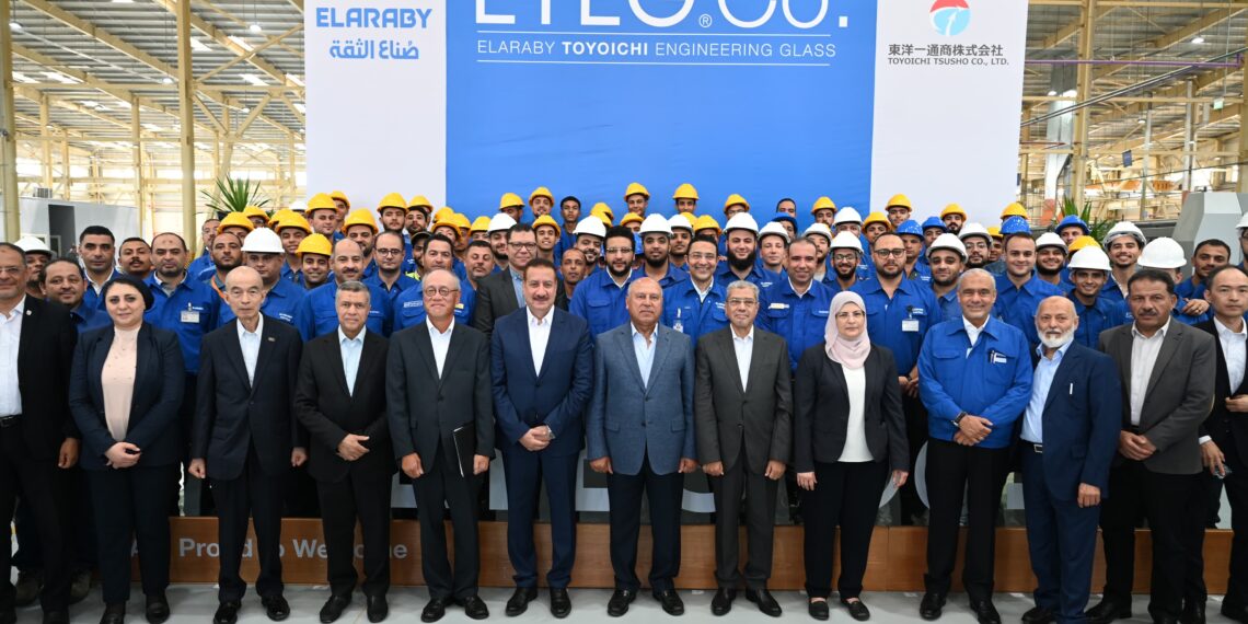 مجموعة العربي تفتتح أحدث مصانعها لانتاج الزجاج الهندسي باستثمارات اجنبية مباشرة مع شركة تويو اتشي اليابانية
