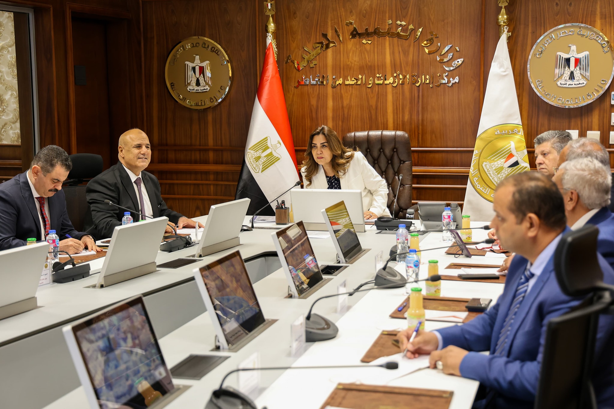 د منال عوض وزيرة التنمية المحلية 