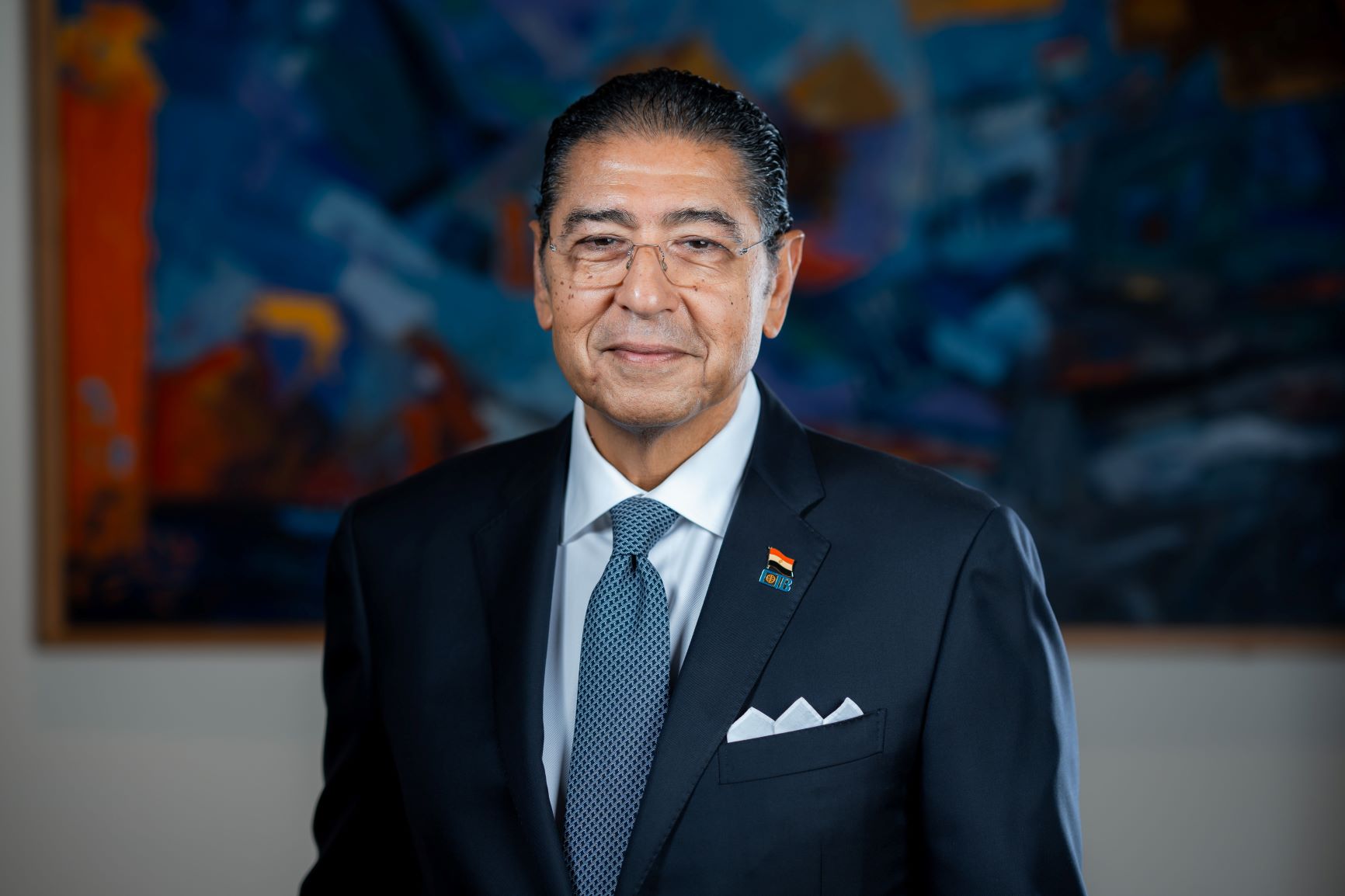 هشام عز العرب الرئيس التنفيذي للبنك التجاري الدولي